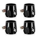 Mishimoto Aluminum -6AN Hex Finishers - Black-1