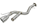 aFe MACHForce XP 08-13 BMW 135i L6-2.0L N54/N55 3in. 304 SS Axle-Back Exhaust w/Polished Tips-1