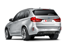 Akrapovic 15-17 BMW X5M (F85) Evolution Line Cat Back (Titanium) w/ Carbon Tips-3