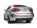 Akrapovic 15-17 BMW X5M (F85) Evolution Line Cat Back (Titanium) w/ Carbon Tips-7