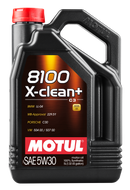 Motul 5L Synthetic Engine Oil 8100 5W30 X-CLEAN Plus-2