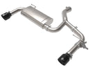 aFe MACHForce XP Exhausts Axle-Back 15-21 BMW X1 2.0L (t) (SS w/Black Tips)-1