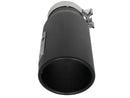 aFe MACH Force-Xp 409 Stainless Steel Exhaust Tip 3.5 In x 4.5in Out x 12in L Clamp-On-5