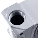 Mishimoto Heavy-Duty Oil Cooler - 17in. Same-Side Outlets - Silver-5