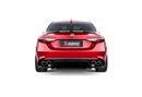 Akrapovic 17-19 Alfa Romeo Giulia Quadrifoglio Evolution Line Cat Back (Titanium)-2