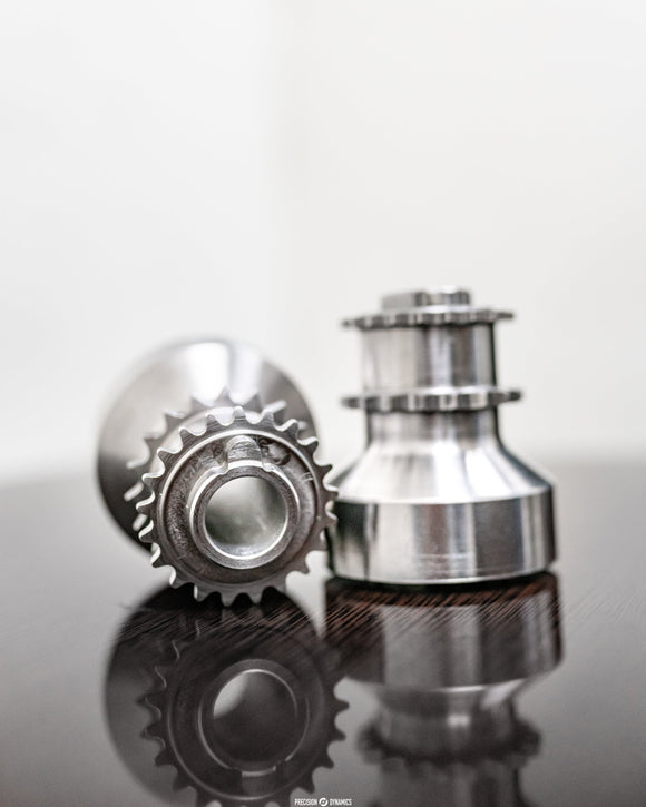 Precision Dynamics S55 M3/M4/M2C and N55 1 Piece Keyway Crank Hub