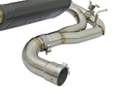 aFe MACHForce XP 16-17 BMW 340i/iX 440i/iX L6-3.0L (t) SS Axle-Back Exhaust w/Polished Tips-3