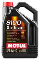 Motul 5L Synthetic Engine Oil 8100 5W40 X-CLEAN C3 -505 01-502 00-505 00-LL04-2