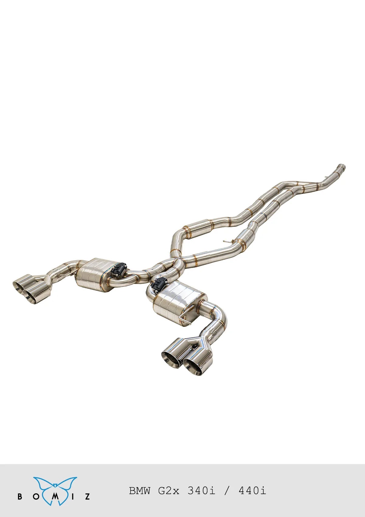 Bomiz BMW G2x M340i / M440i Valved Exhaust System