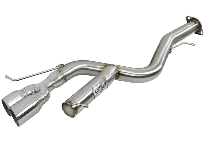 aFe MACHForce XP 08-13 BMW 135i L6-2.0L N54/N55 3in. 304 SS Axle-Back Exhaust w/Polished Tips