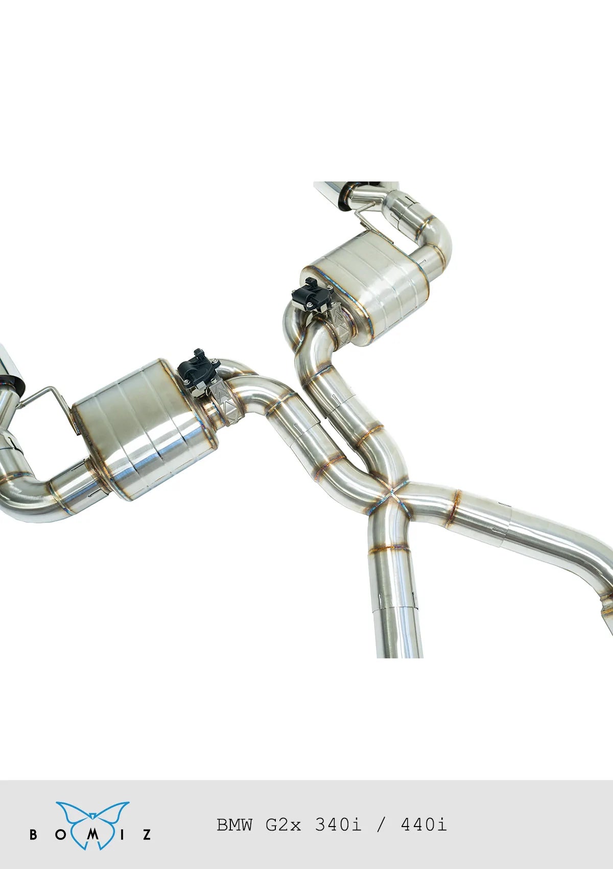 Bomiz BMW G2x M340i / M440i Valved Exhaust System